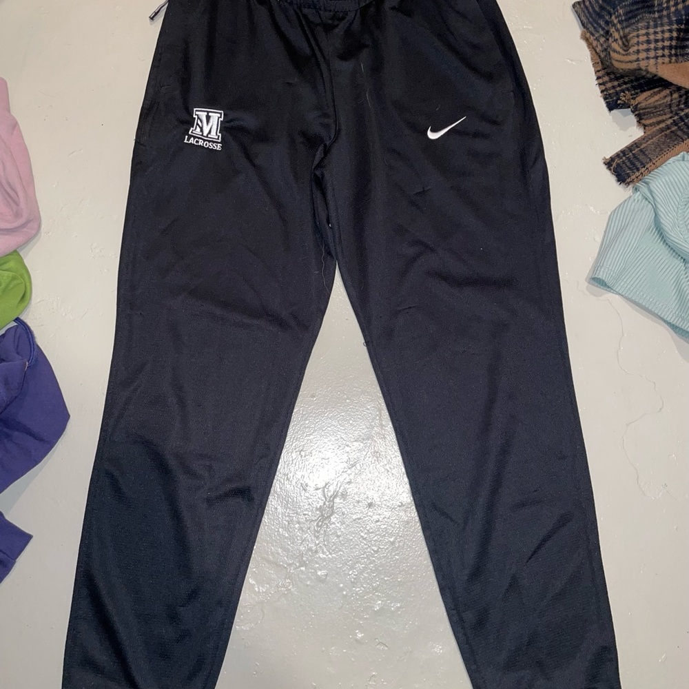 Black sports sweat pants